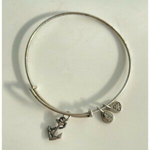 Alex and Ani Anchor Silver Toned Bracelet